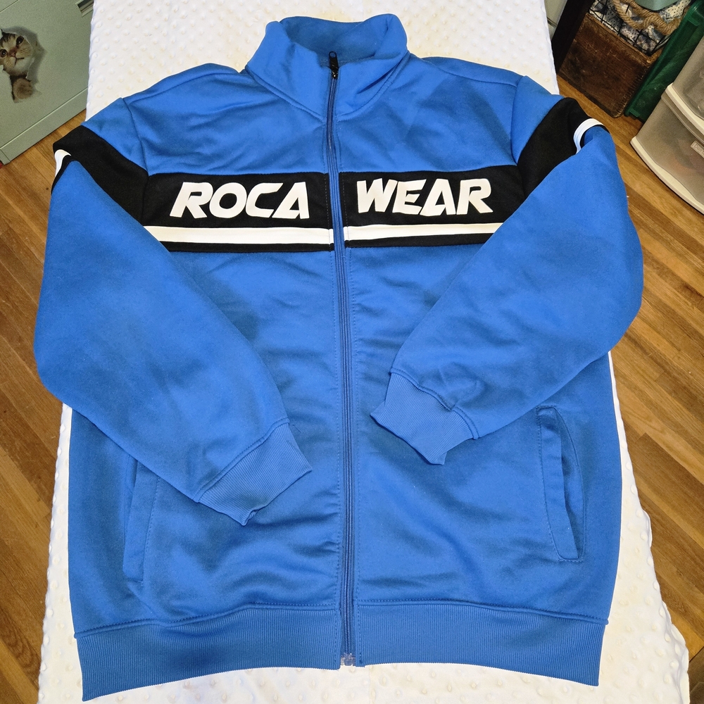 Rocawear Track Jacket Mens 3XL Training Workout Y2K Hip Hop Streetwear‎